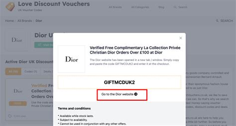 codes for dior|Dior promo codes 2024 uk.